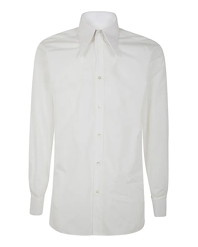 Maison Margiela Hemd - Weiß Weiß