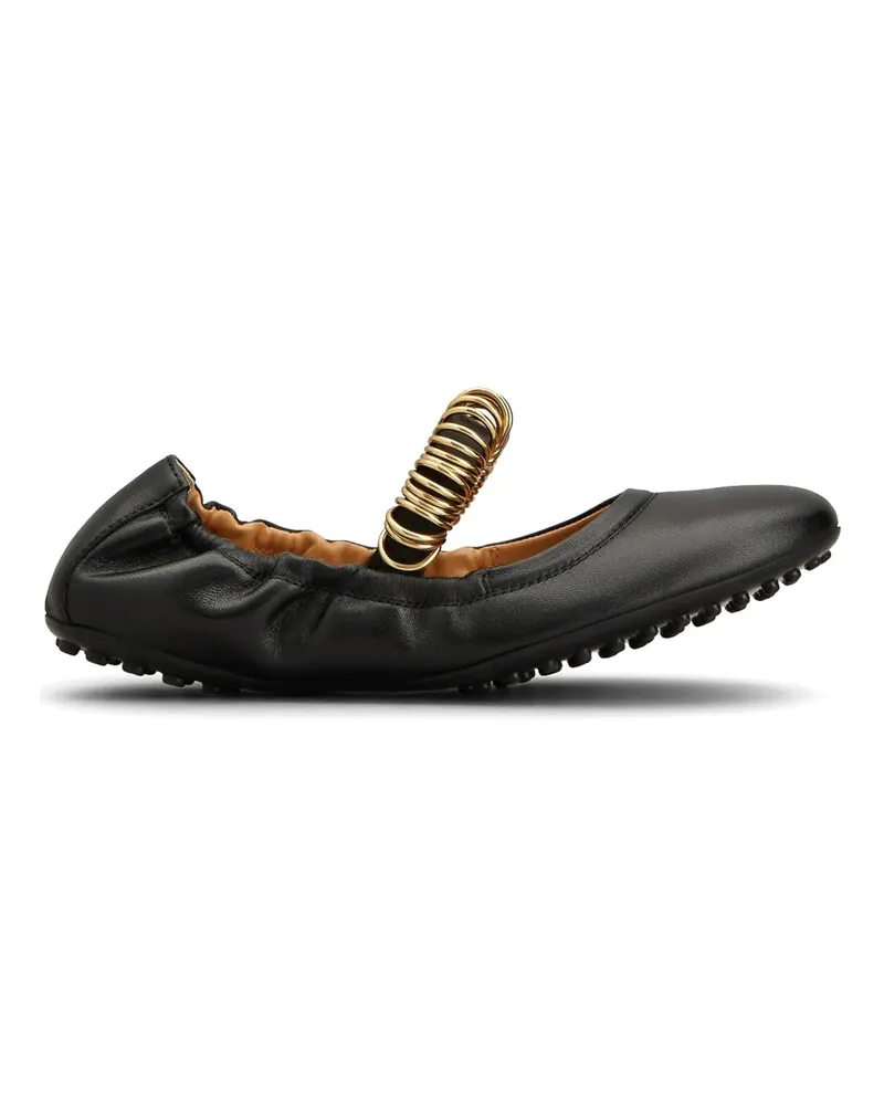TOD'S Ballerinas - Schwarz Schwarz