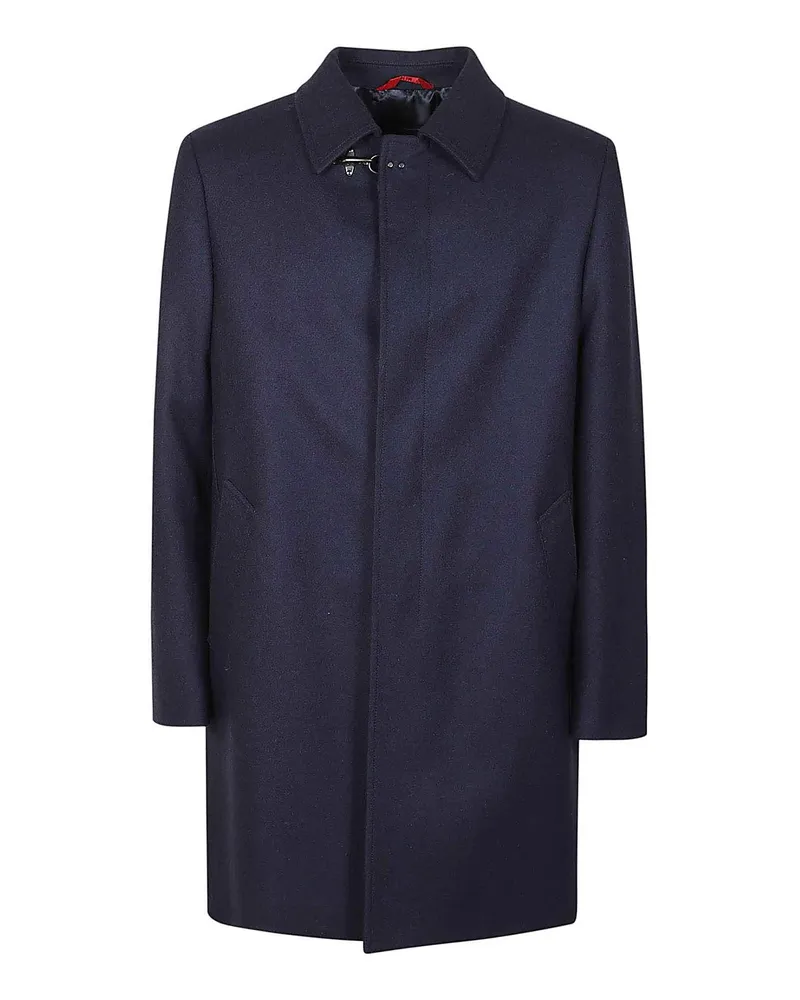 Fay Kurzer Mantel - Blau Blau