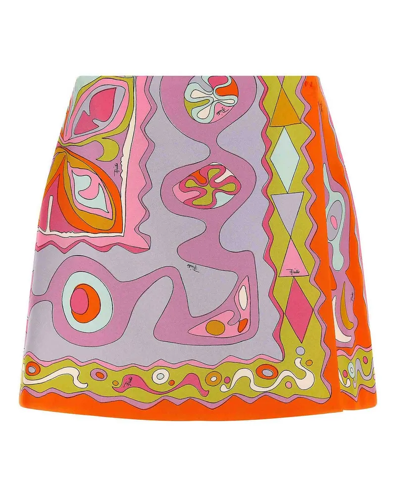 Emilio Pucci Minirock - Bunt Bunt