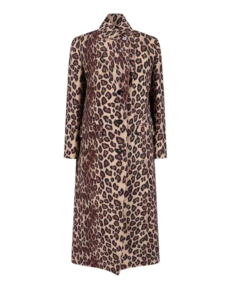 Alberto Biani Knielanger Mantel - Bunt Bunt