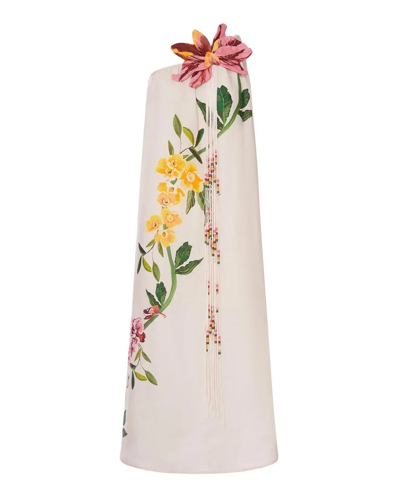 FARM Rio Maxikleid - Rosa Rosa
