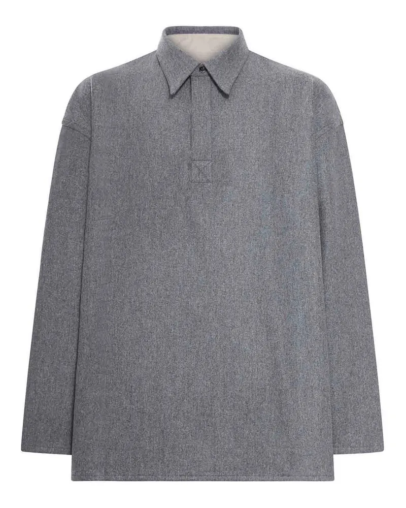 AMI Paris Poloshirt - Grau Grau