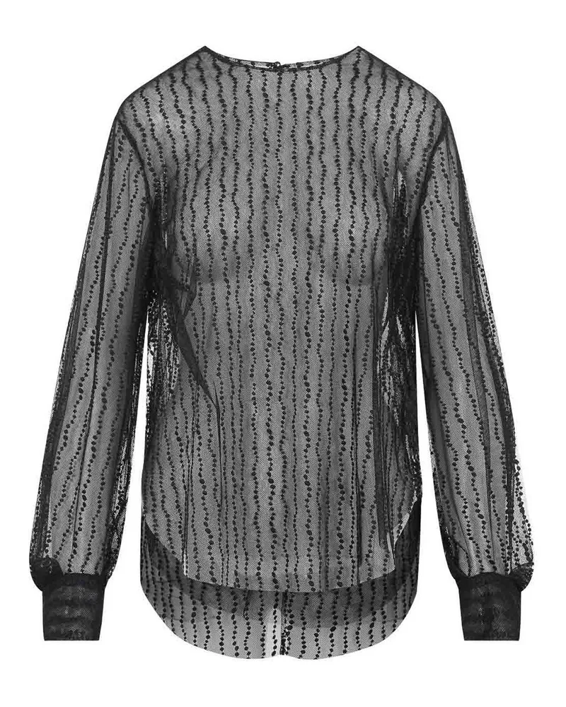 Alberta Ferretti Bluse - Schwarz Schwarz