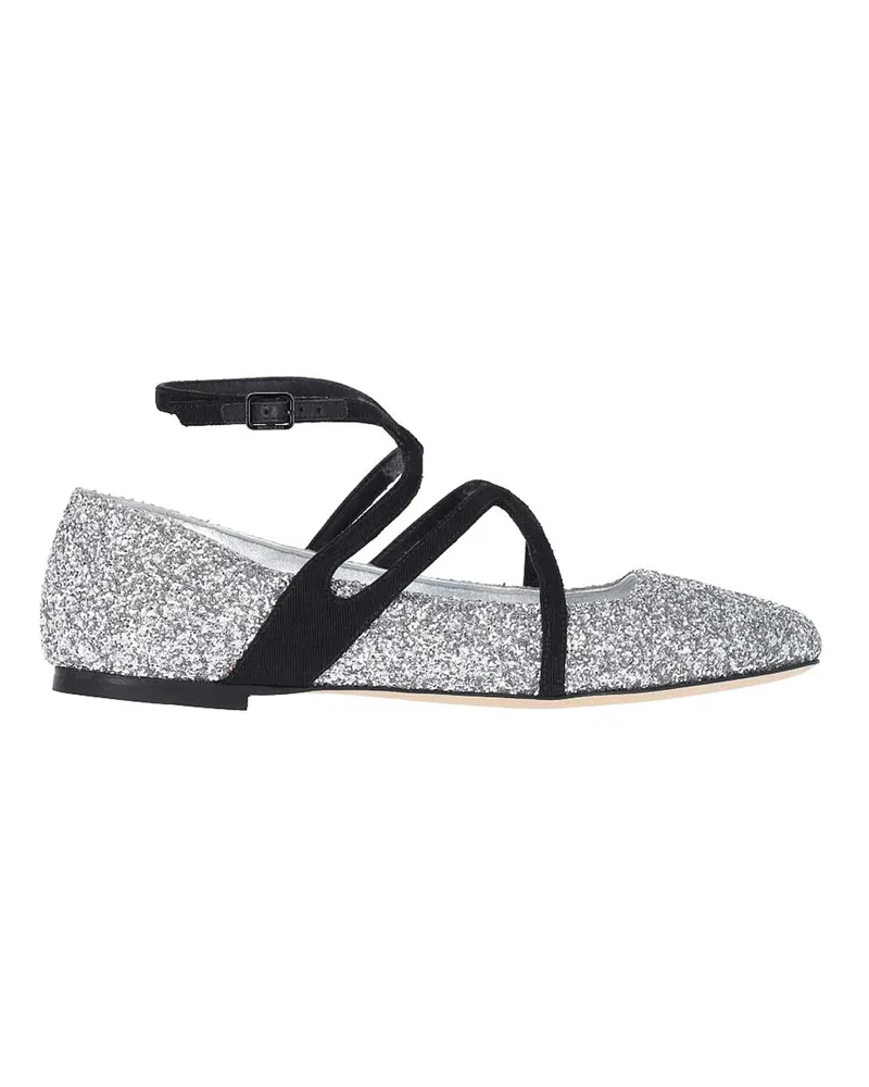 Jimmy Choo Ballerinas - Silber Silber