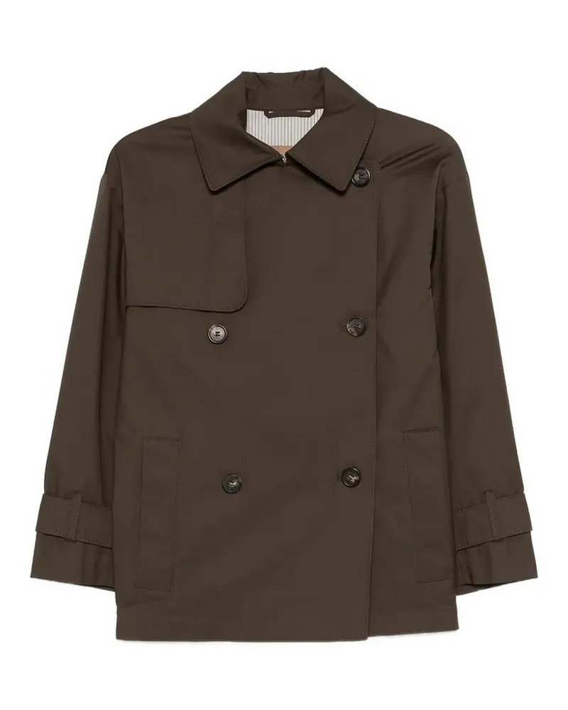 Max Mara Trenchcoat - Grün Grün