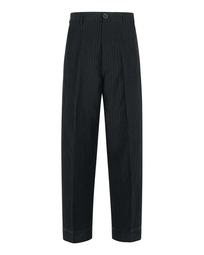 Maison Margiela Casual Hose - Schwarz Schwarz