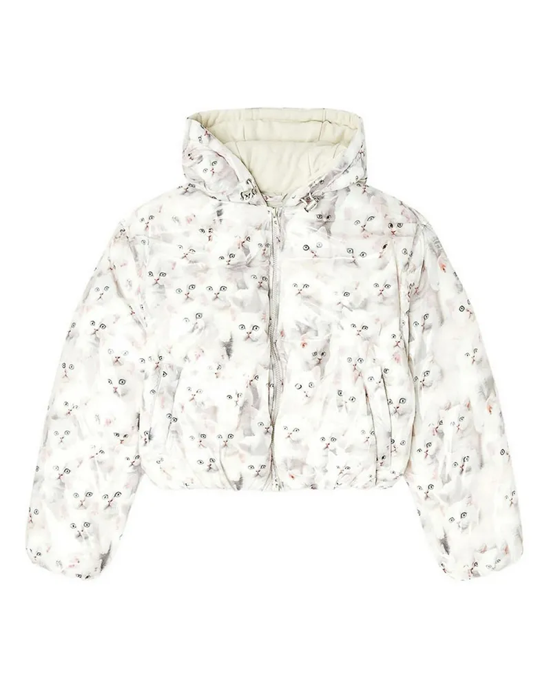 Diesel Daunenjacke - Weiß Weiß