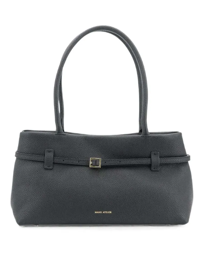 Manu Atelier Schultertasche - Schwarz Schwarz