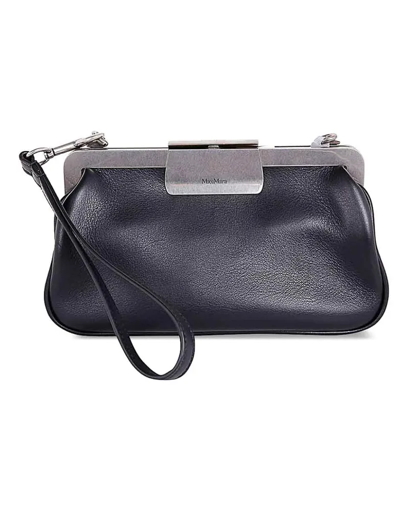 Max Mara Clutch - Schwarz Schwarz