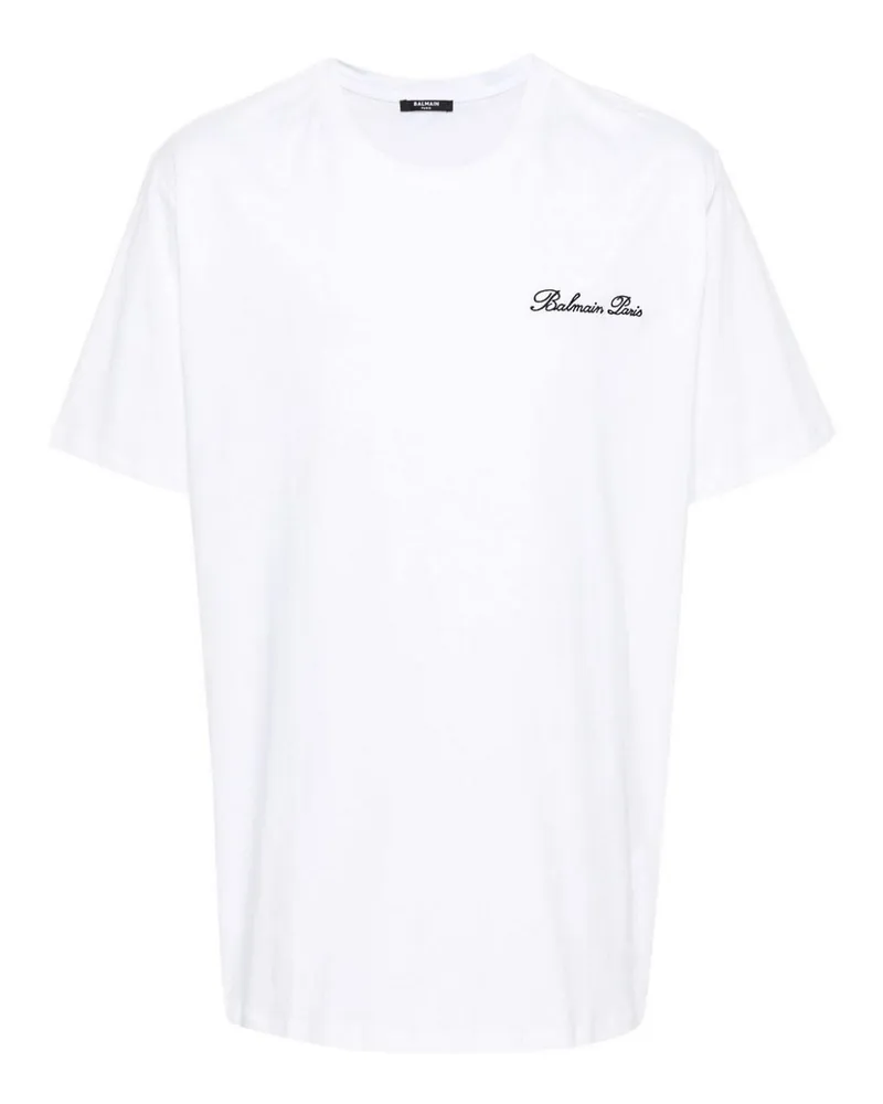Balmain T-Shirt - Schwarz Weiß