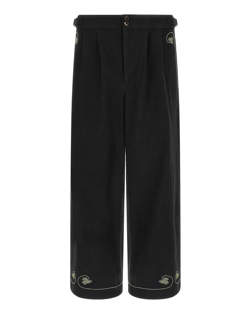 BODE Casual Hose - Schwarz Schwarz