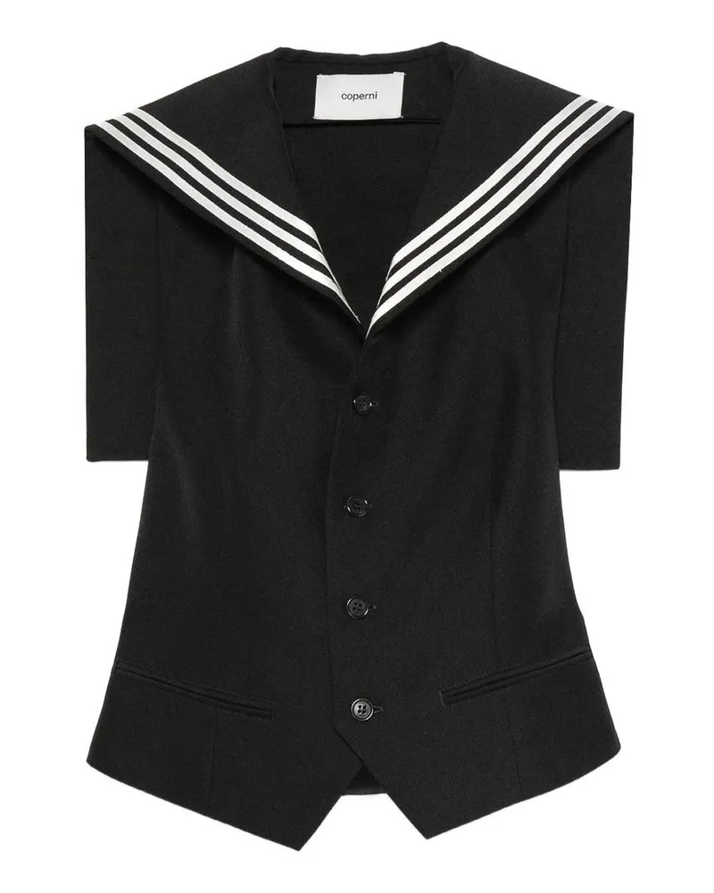 COPERNI Weste - Schwarz Schwarz