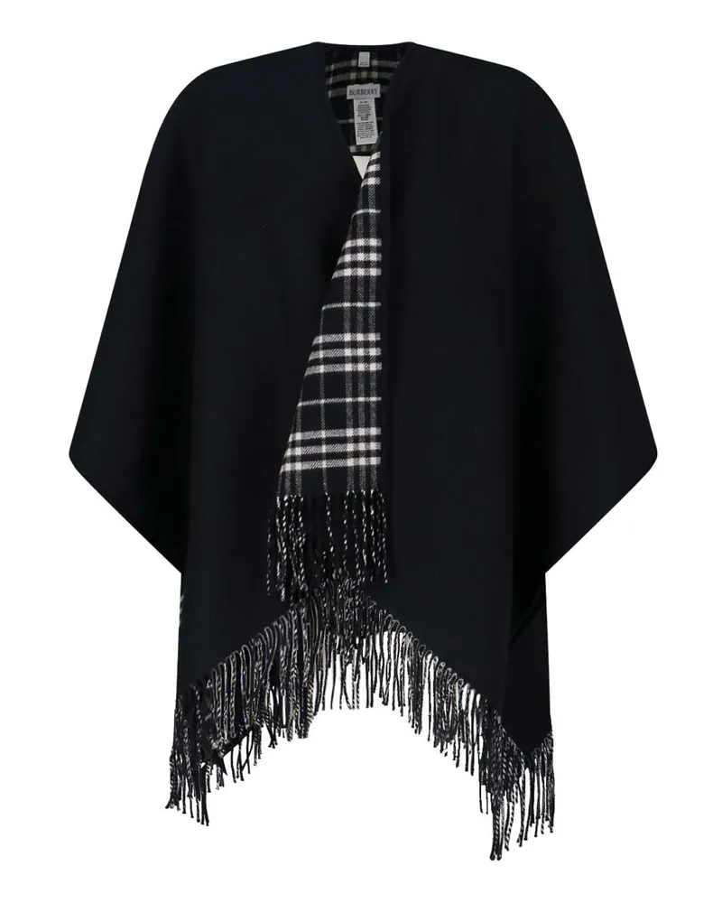 Burberry Knielanger Mantel - Schwarz Schwarz