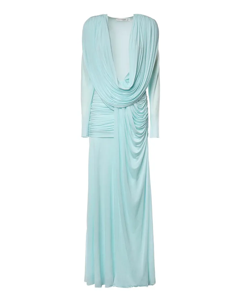 Christopher Esber Maxikleid - Hellgrün Hellgrün