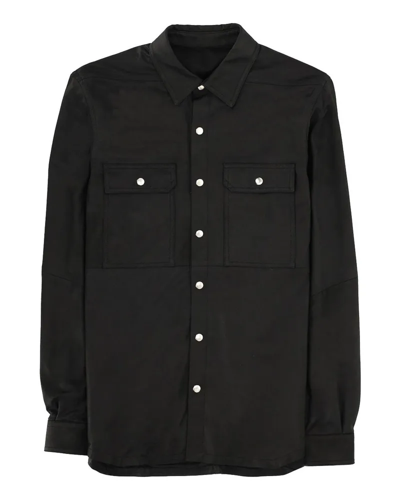 Rick Owens Casualjacke - Schwarz Schwarz