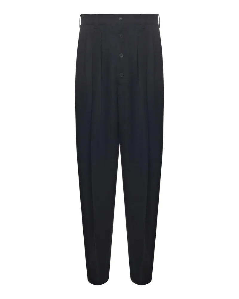 Jacquemus Casual Hose - Schwarz Schwarz