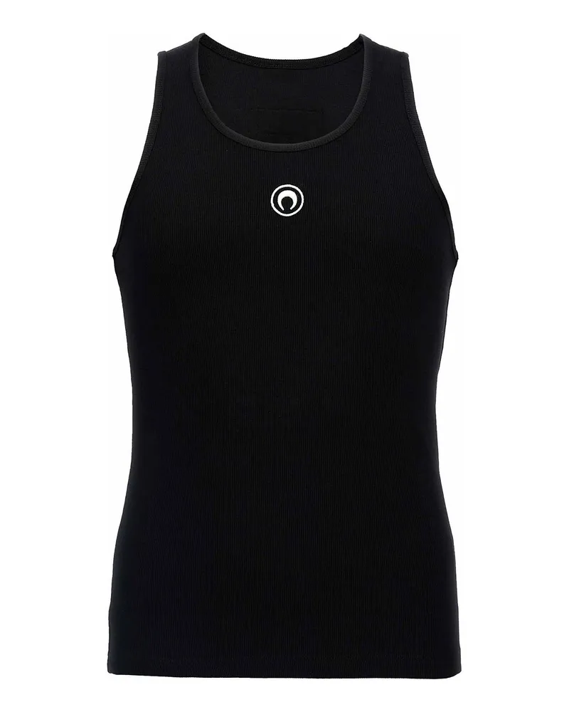 Marine Serre Top - Schwarz Schwarz