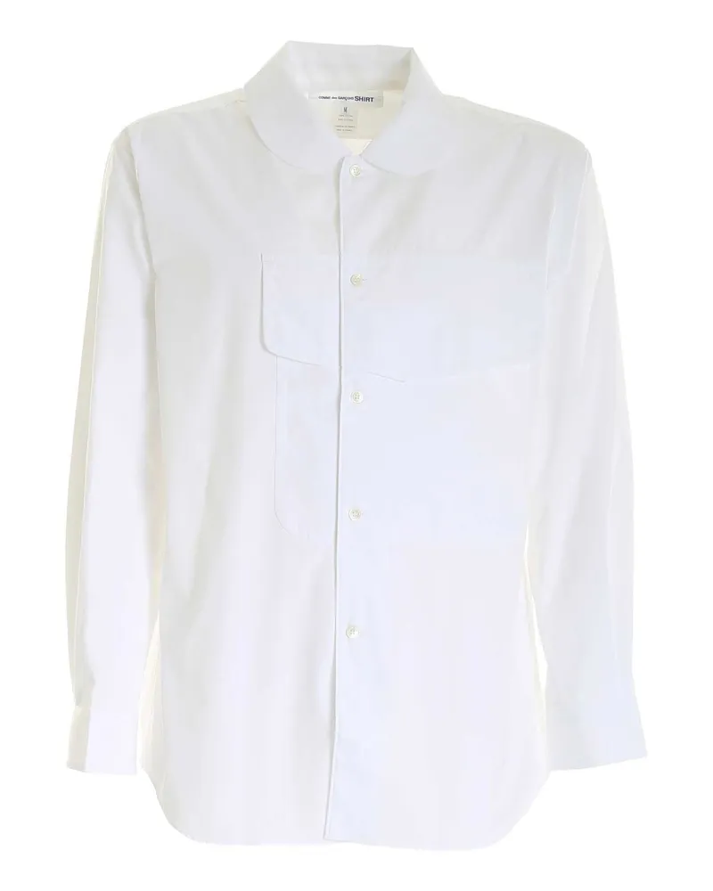 Comme des Garçons Hemd - Weiß Weiß