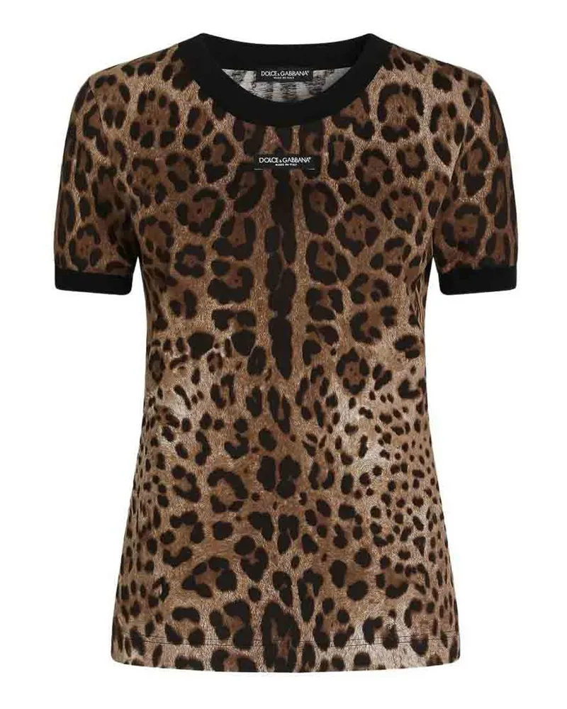Dolce & Gabbana Rundhalspullover - Braun Braun