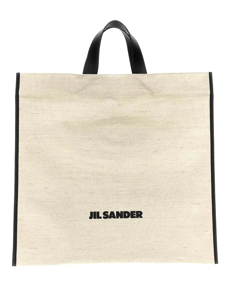 Jil Sander Shopper - Weiß Weiß