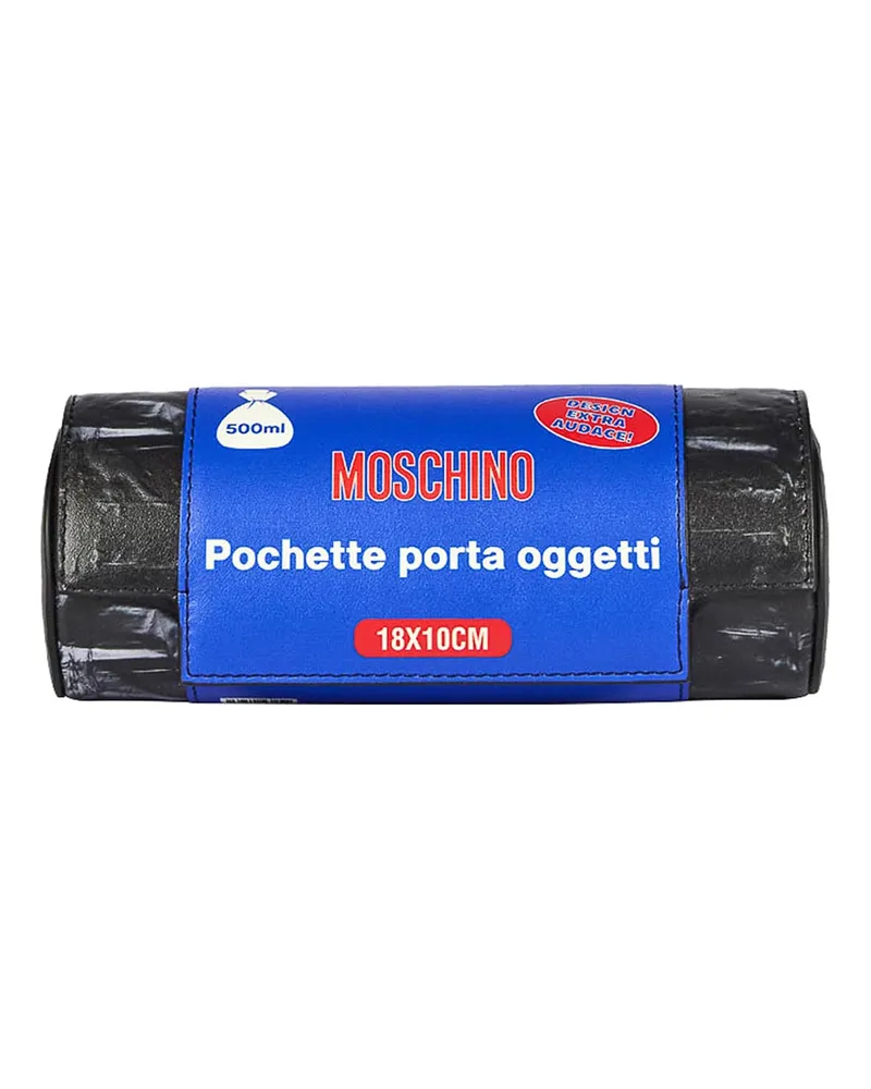 Moschino Clutch - Schwarz Schwarz