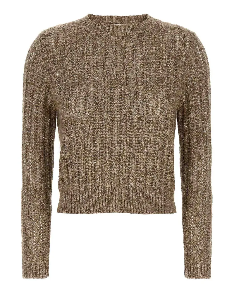 Brunello Cucinelli Rundhalspullover - Beige Beige