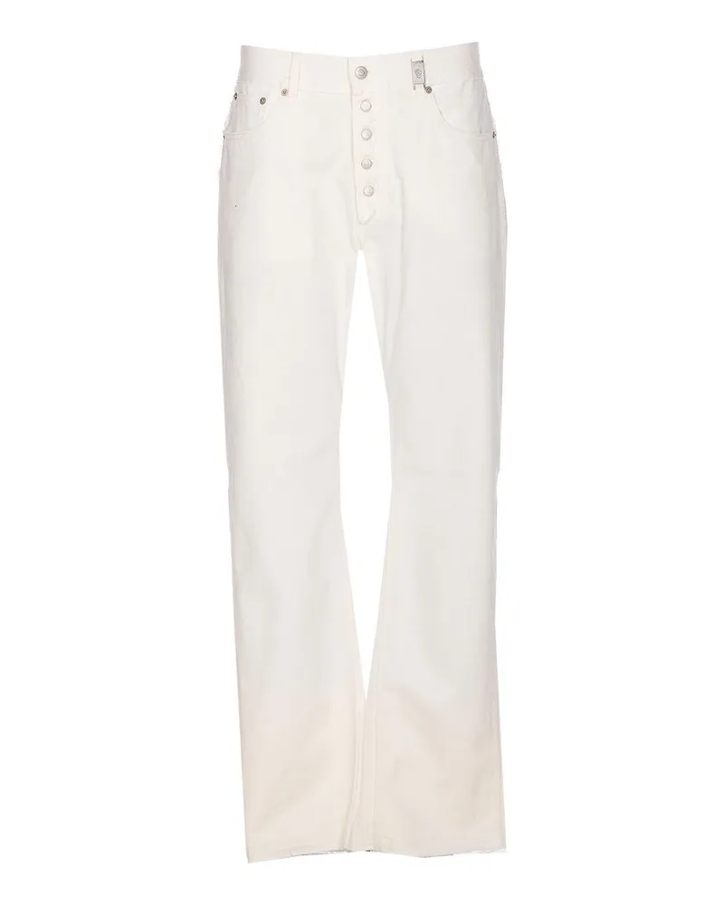 Alexander McQueen Bootcut Jeans - Weiß Weiß