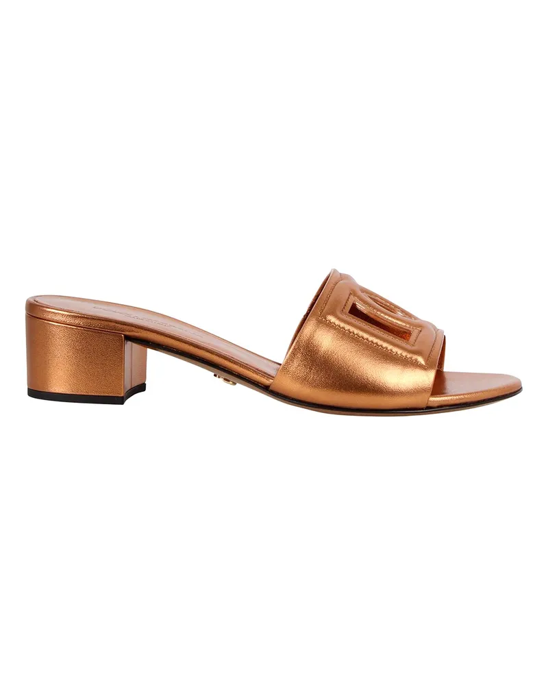 Dolce & Gabbana Mules - Gold Gold