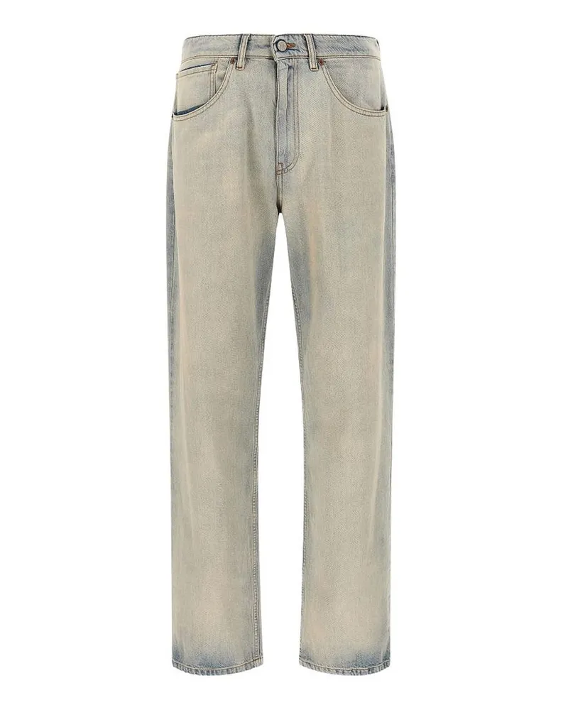 Maison Margiela Straight Leg Jeans - Blau Blau
