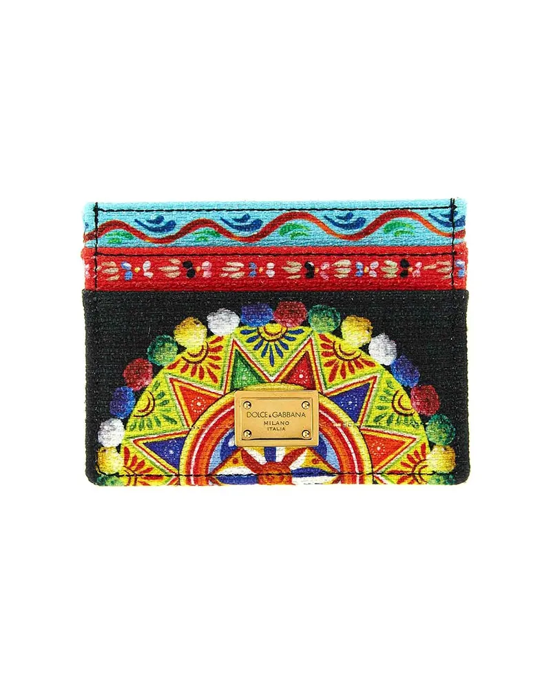 Dolce & Gabbana Portemonnaie - Bunt Bunt