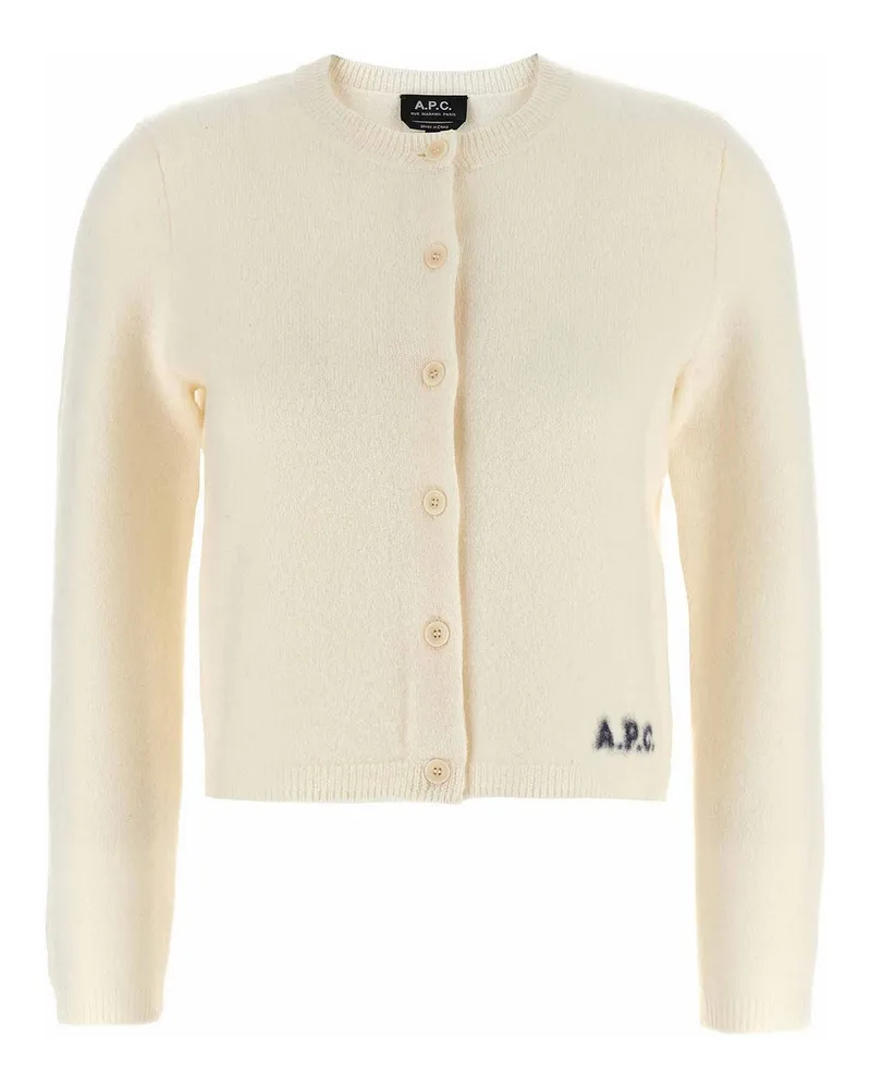 A.P.C. A. P.C. Cardigan - Weiß Weiß
