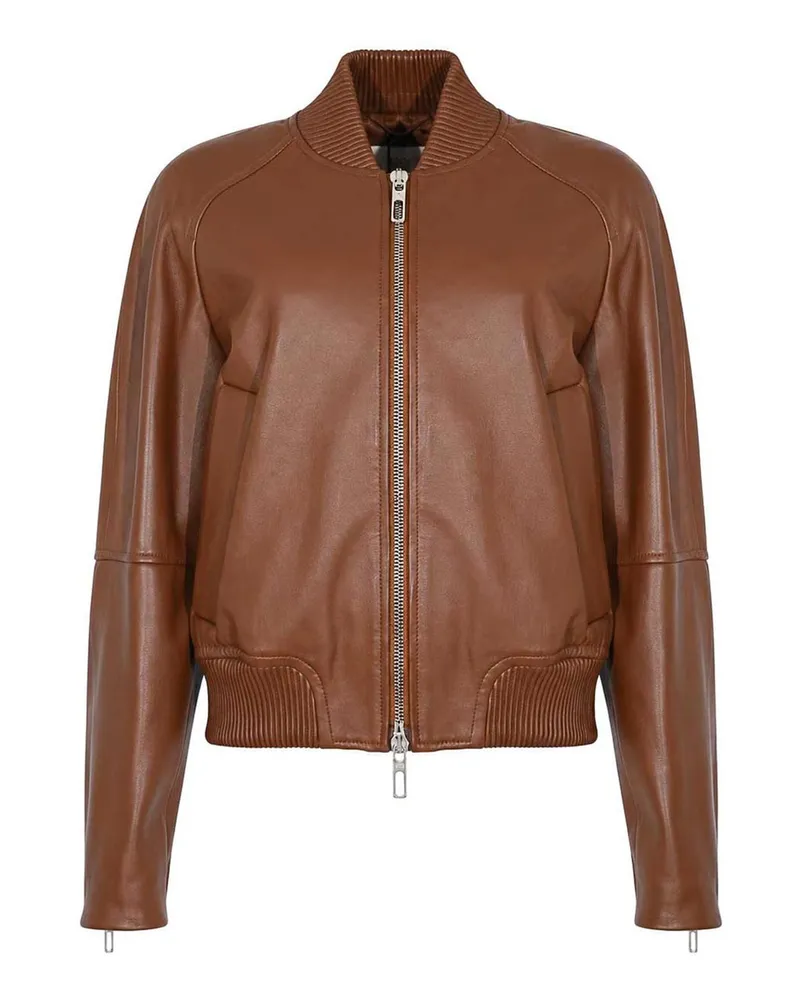 SPORTMAX Bomberjacke - Braun Braun