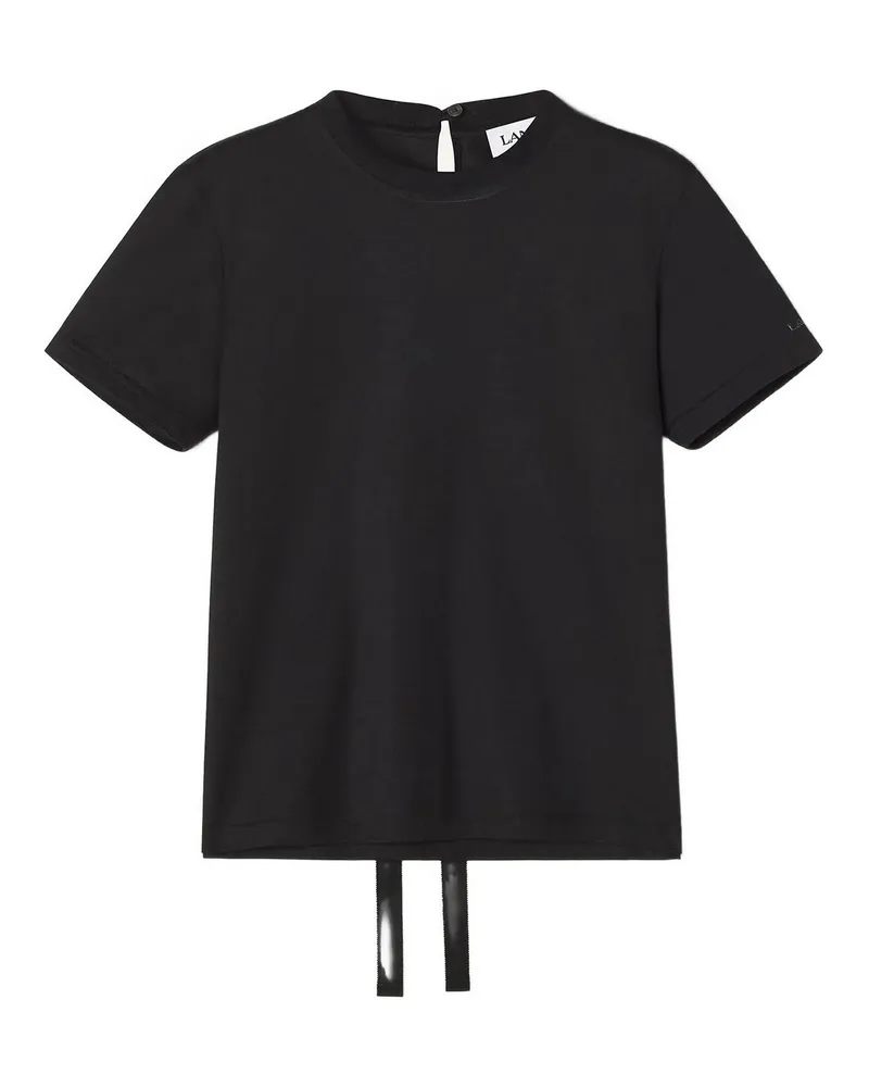 Lanvin T-Shirt - Schwarz Schwarz