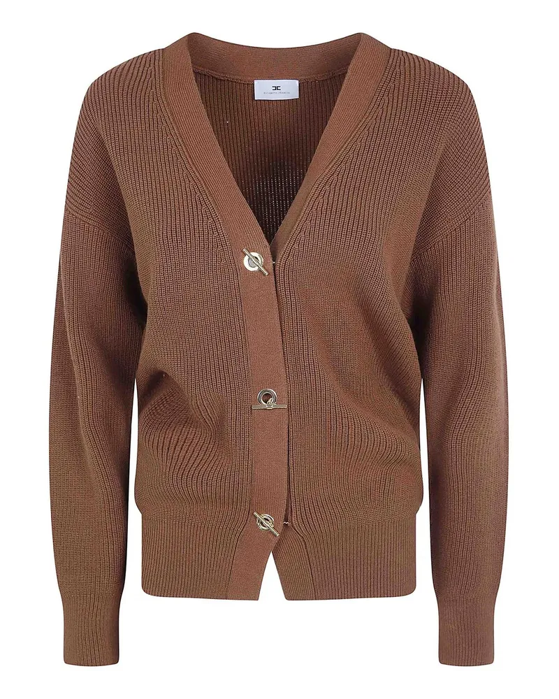 Elisabetta Franchi Cardigan - Braun Braun
