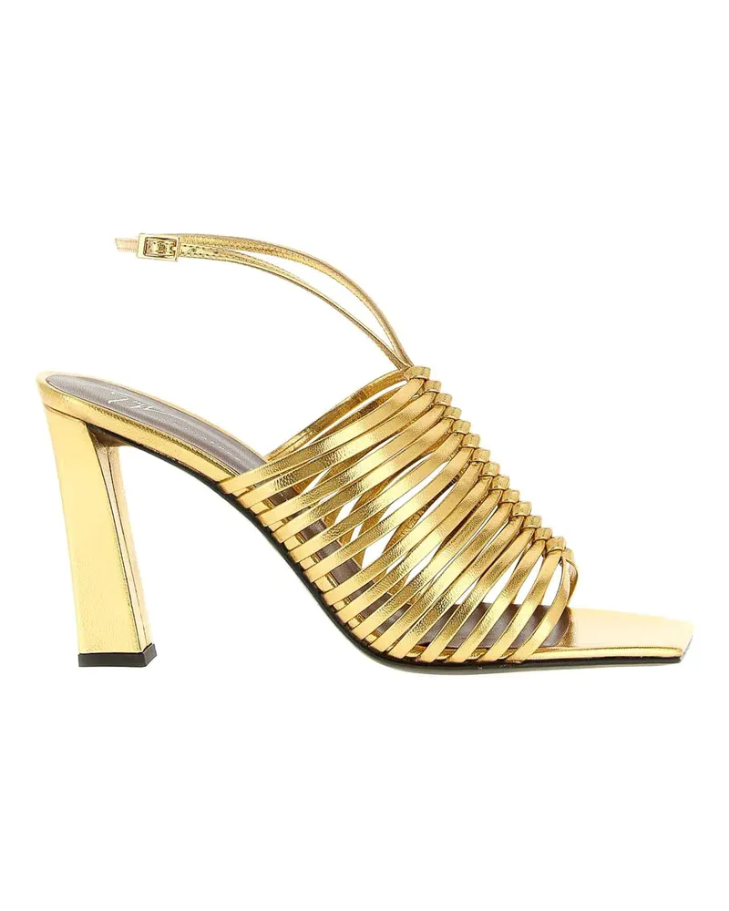 Giuseppe Zanotti Mules - Gold Gold