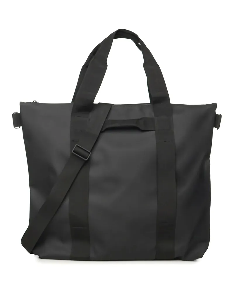 RAINS Shopper - Schwarz Schwarz
