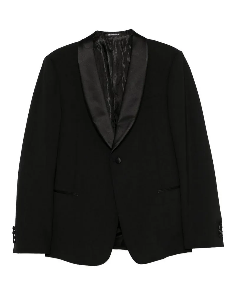Emporio Armani Eleganter Anzug - Schwarz Schwarz