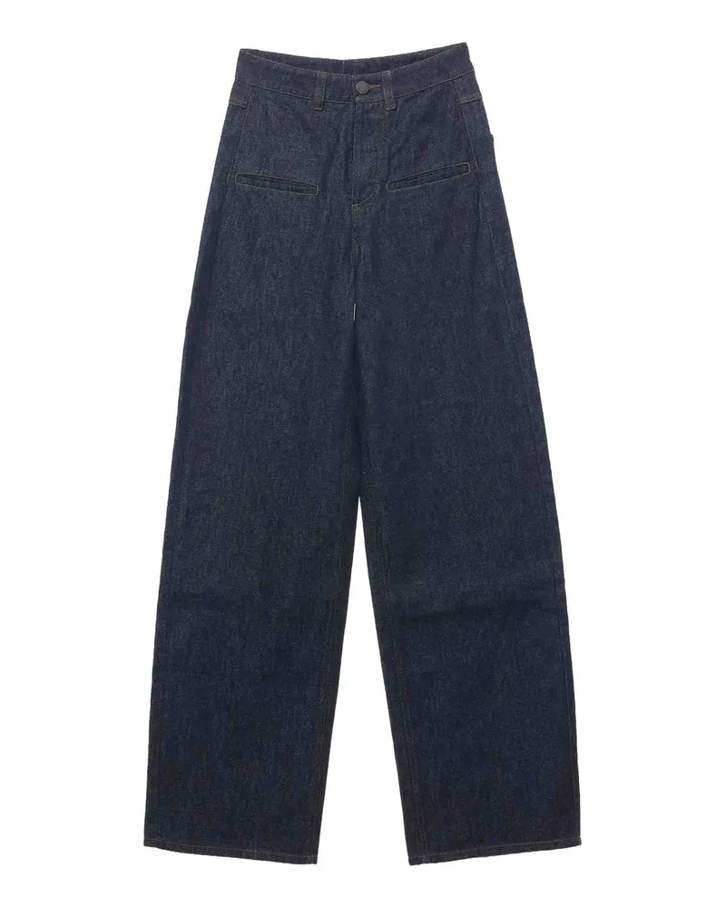 Uma Wang Straight Leg Jeans - Blau Blau