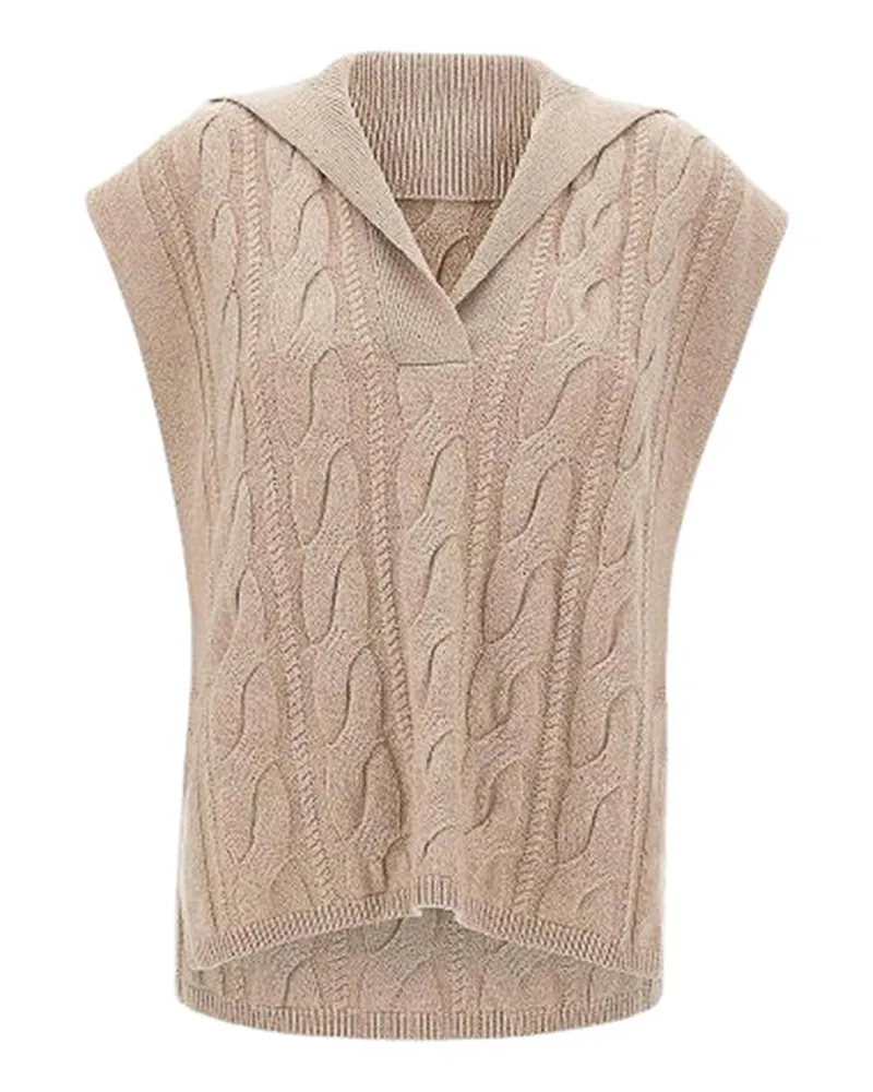 Max Mara Weste - Hellbraun Hellbraun