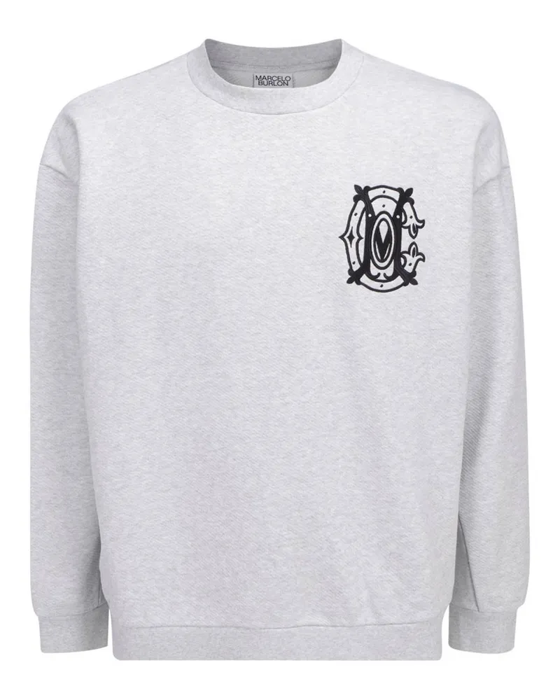 Marcelo Burlon | County of Milan Sweatshirt - Hellgrau Hellgrau