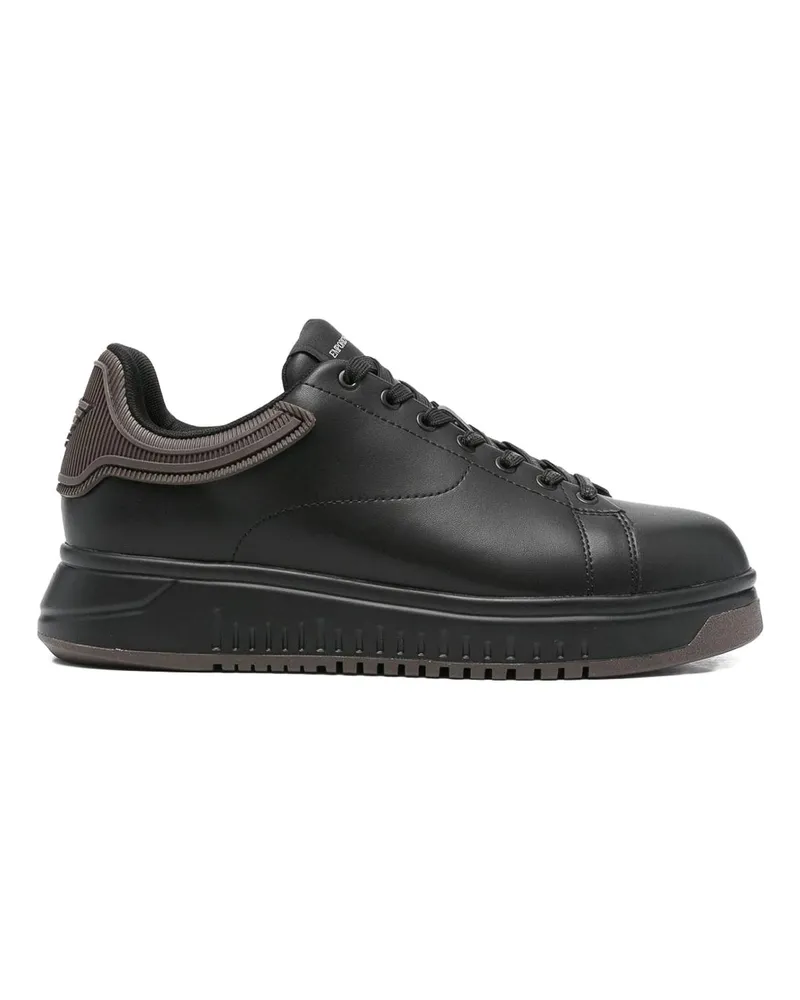 Emporio Armani Sneaker - Schwarz Schwarz