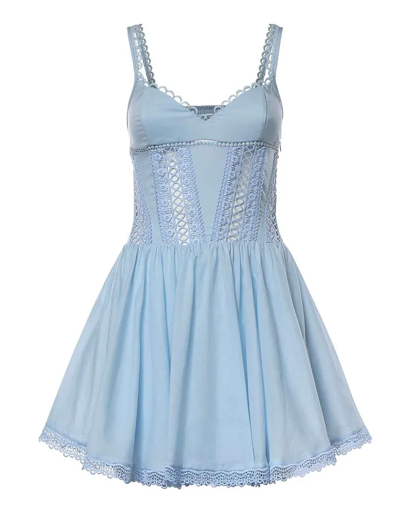Charo Ruiz Kurzes Kleid - Blau Blau