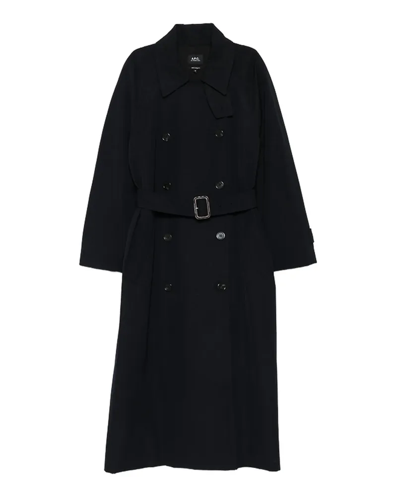 A.P.C. A. P.C. Trenchcoat - Blau Blau