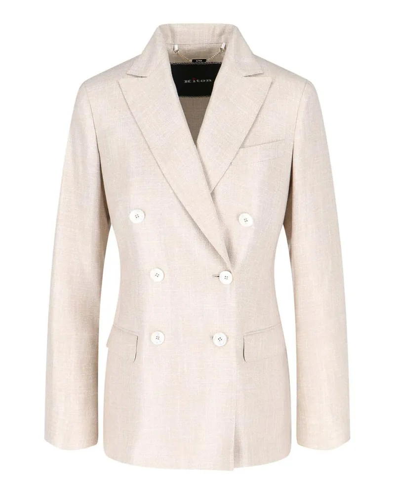Kiton Blazer - Beige Beige