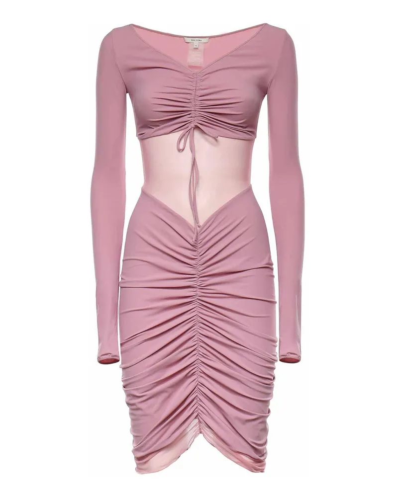Nensi Dojaka Kurzes Kleid - Rosa Rosa