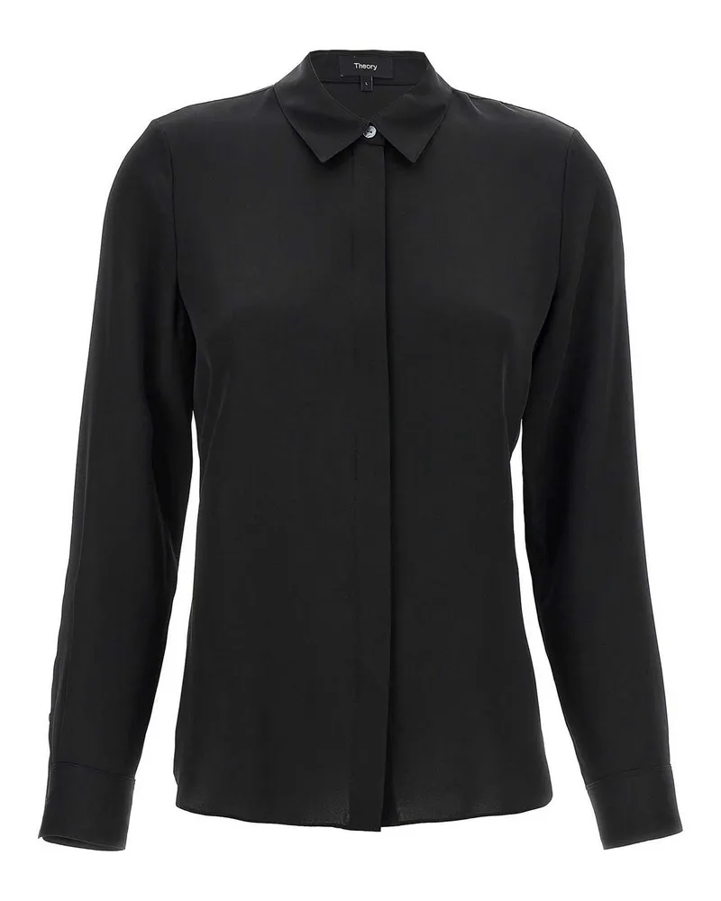 Theory Hemd - Schwarz Schwarz