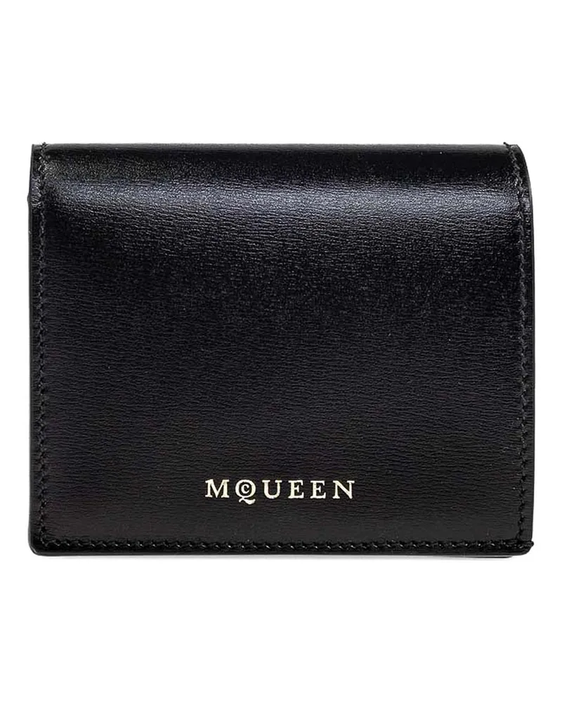Alexander McQueen Portemonnaie - Schwarz Schwarz
