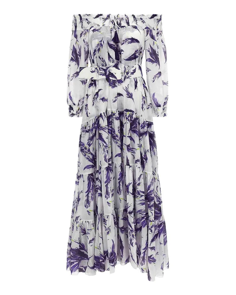 Samantha Sung Knielanges Kleid - Lila Lila