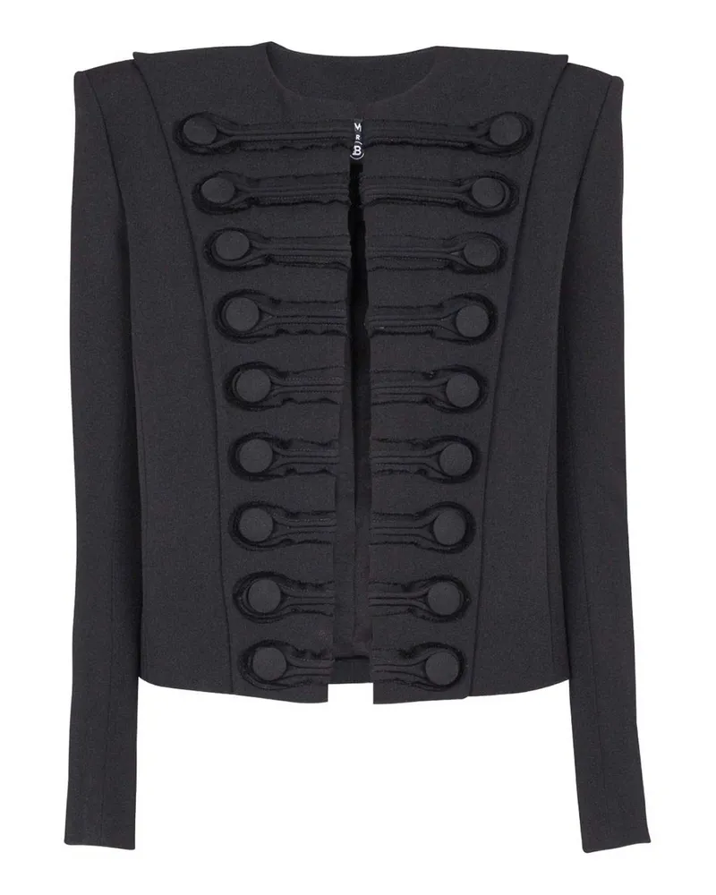 Balmain Casualjacke - Schwarz Schwarz